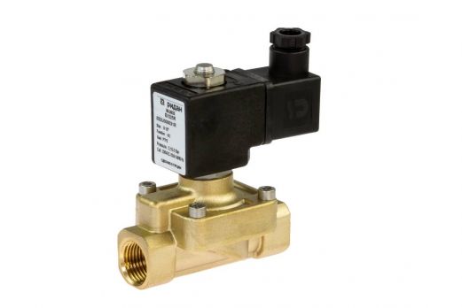 Ridan 032U380516R - Клапан электромагнитный EV225R, G1/2, PTFE, нормально закрытый, 0,5…6 бар, с катушкой 24В, 50/60 Гц