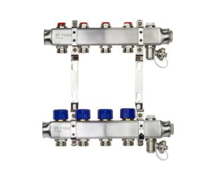 Ridan 088U0976R - Комплект коллекторов SSM-6R set с кронштейнами, 6 контуров