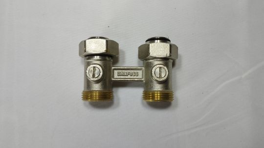 Danfoss 003L0392 - RLV-KB клапан запорный 1/2 прямой для нижнего подключения