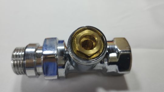Danfoss 003L0274 - RLV-CX Клапан запорный Ду 15, прям. хром