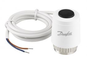 Danfoss 082F1260 - Термоэлектрический привод TWA-Z для комбинированных балансировочных клапанов AB-QM Ду=10-32мм, переменный ток, мощность = 2 ВольтАмпер
