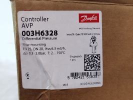 Danfoss 003H6114 - DPR Регулятор перепада давлений Ду20 Ру25 Kvs6,3 0,3-2,0 резьбовой для установки на подающем трубопроводе 003H6328