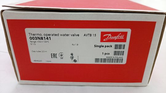 Danfoss 003N8141 -  AVTB DN15 Регулятор температуры DN 15-25 PN16
