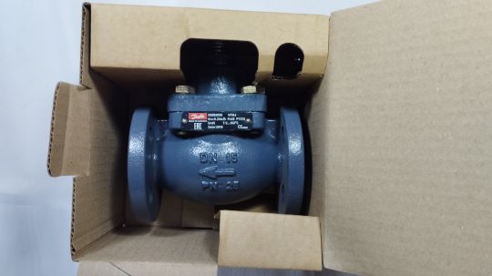 Danfoss 065B3050 - VFM 2 клапан регулирующий двухходовой фланцевый Ду 15 мм, Ру 25 бар, Kvs 0,25 м3/ч