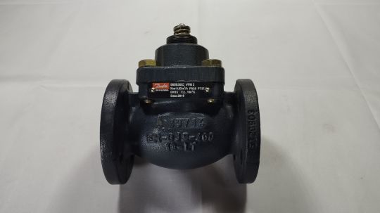 Danfoss 065B3052 - VFM 2 клапан регулирующий двухходовой фланцевый Ду 15 мм, Ру 25 бар, Kvs 0,63 м3/ч