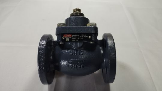 Danfoss 065B3053 - VFM 2 клапан регулирующий двухходовой фланцевый Ду 15 мм, Ру 25 бар, Kvs 1,0 м3/ч