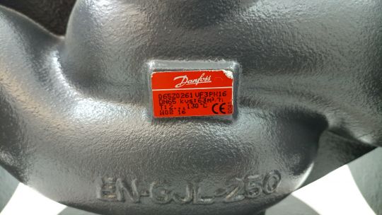 Danfoss 065Z3361 - VF3 Клапан регулирующий Ду 65 Kv 63