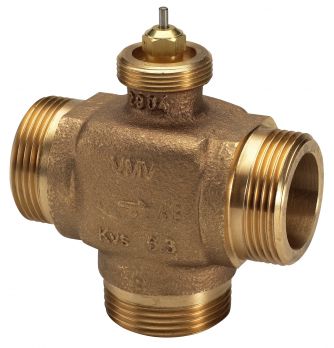 Danfoss 065F6015 - Регулир.клапан Ду 15 3-х ходовой