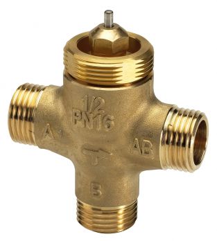 Danfoss 065Z2081 - Клапан регулирующий, трехходовой VZL 3 Ру 16 Ду 15 Kv 0,4 T=1200C