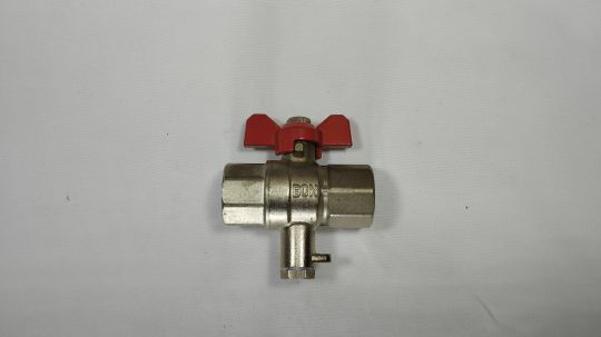 Danfoss 187F0593 - Кран шар/Dn15/для монт термодатчика