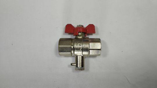 Danfoss 187F0593 - Кран шар/Dn15/для монт термодатчика