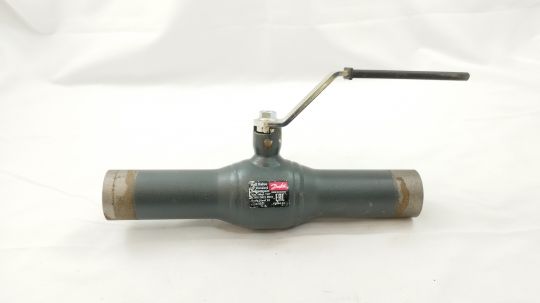 Danfoss 065N9603 - JIP Standard WW Кран шаровой под приварку Ду32 Ру16 Тмакс=150С с рукояткой