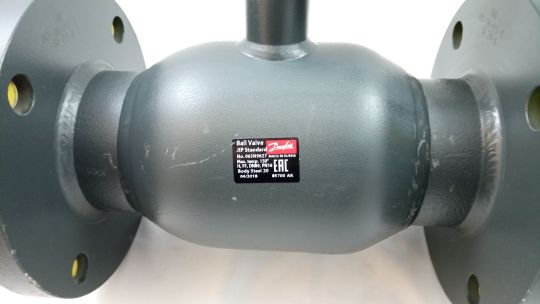 Danfoss 065N9627 - JIP Standard FF Кран шар Ду80 Ру16 ручка