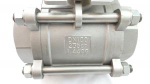 Danfoss 149B12536 - X3777 Шаровый кран DN100 PN63 рук.