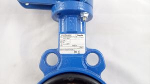 Danfoss 065B8402 - VFY-WH затвор дисковый DN80 PN16 корп. GG25 с центр. проуш.; Диск- 065B8402 RU GGG40 с эпокс; упл. EPDM; С рукояткой 065B8402 RU Использовать ответные фланцы по ГОСТ 33259-2015 исполнение В, тип 01, 065B8402 RU тип 11