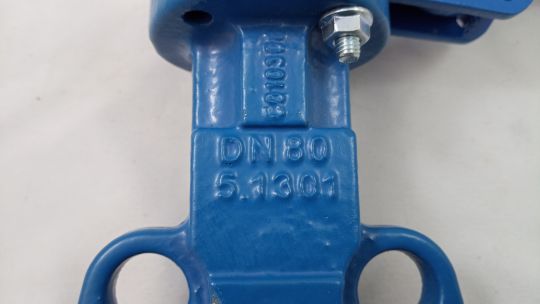 Danfoss 065B7412 - VFY-WH затвор дисковый DN80 PN16 корп. GG25 с центр. проуш.; Диск- 065B7412 RU AISI 316; упл. EPDM; С рукояткой 065B7412 RU Использовать ответные фланцы по ГОСТ 33259-2015 исполнение В, тип 01, 065B7412 RU тип 11