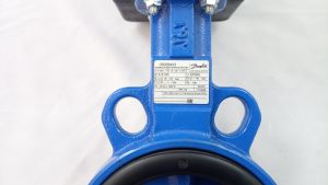 Danfoss 065B8453 - VFY-WA затвор дисковый DN100 PN16 корп. GG25 с центр. проуш.; Диск- GGG40 с эпокс; упл. EPDM; с приводом 24В, 45 Вт, 12 сек Использовать ответные фланцы по ГОСТ 33259-2015 исполнение В, тип 01, тип 11