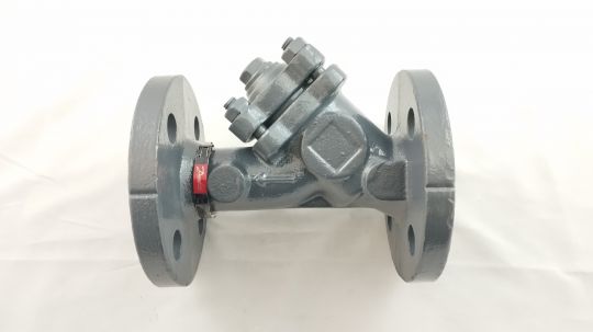 Danfoss 065B7743 - Фильтр сетчатый FVF Ду32 с пробкой, чугун, фланцевый, Ру16