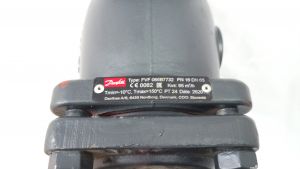 Danfoss 065B7732 - Фильтр сетчатый FVF Ду65 со сливным краном, чугун, фланцевый, Ру16