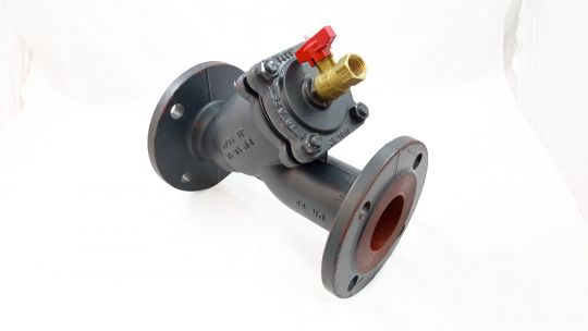 Danfoss 065B7732 - Фильтр сетчатый FVF Ду65 со сливным краном, чугун, фланцевый, Ру16