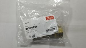 Danfoss 065B8236 - FVR Фильтр сетчатый Ду20 Ру25; Резьбовой, с пробкой; Корпус: Латунь CW602N