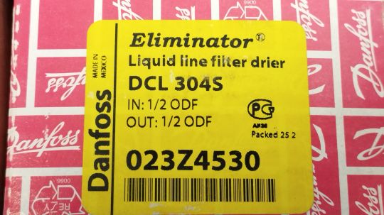 023Z4530 Danfoss фильтр-осушитель DCL 304s