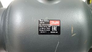 065N0340G Danfoss DN100 Кран шаровой Premium JiP-FF с рукояткой фланцевый