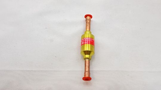 020-1010 Клапан обратный, тип NRV 6S, -50 - 140 °C, 46 бар, KVS 0,560 м3/ч, 1/4 IN, под пайку, ODF, прямой