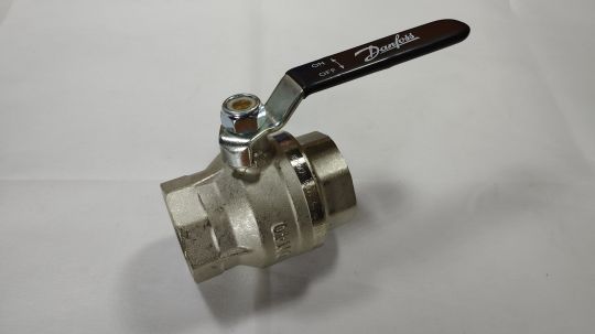 065B3092 Кран шар лат BVR-A нк Ду40 Ру25 м/м полн рыч Danfoss