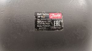 065N0140G Danfoss DN100 Кран шаровой с рукояткой под приварку