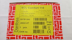 087B1262 Danfoss ECL Comfort 110 230V Регулятор электронный