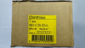 Клапан балансировочный Danfoss MSV-C 3/4″ Ду20 ручной без ниппелей 003Z3031