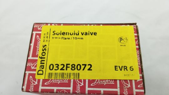 032F8072 Соленодный клапан Danfoss EVR 6 под отбортовку