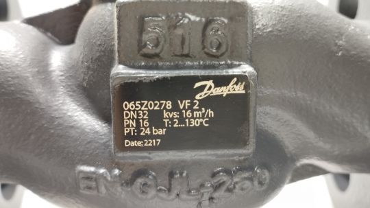 Клапан регулирующий чугун VF2 Ду 32  Danfoss 065Z0278
