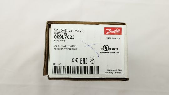 009L7023 Вентиль шаровой GBC 16S под приварку Danfoss