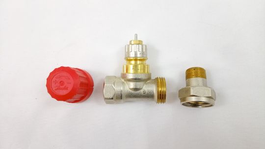 013G0012 Клапан RA-N 10 для двухтрубной системы, Ду 10 мм, Kv 0,04-0,5 м3/ч, kvs 0,65 м3/ч, Py 10 бар, Тмакс 120°C, стандарт F, прямой