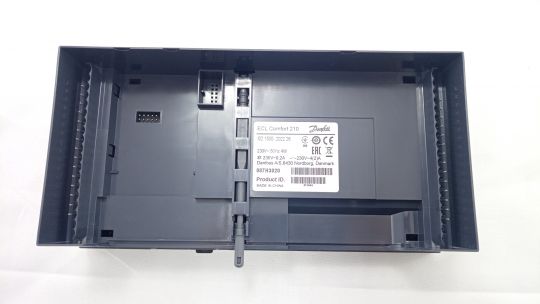 087H3020 Контроллер отопления электронный ECL Comfort 210, температуры с дисплеем и поворотной кнопкой, ~230 В