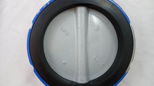 065B7362 Затвор дисковый поворот SYLAX DanFoss Ду200 Ру16 межфланцевый с редуктором