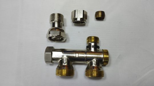 013G3176 Danfoss Присоединительная деталь, низ. RAK-GA DN20 3/4''