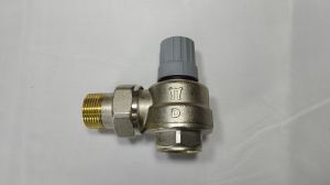 013G3385 Клапан RA-G 20 для однотрубной системы, Ду 20 мм, Kv 0,60-2,0 м3/ч, kvs 3,16 м3/ч, Py 10 бар, Тмакс 120°C, стандарт D, угловой вертикальный