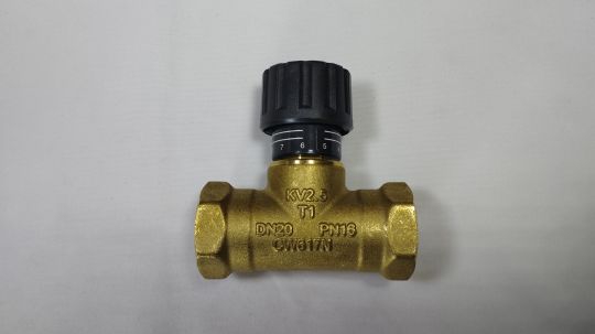 003Z2232 Балансировочный клапан Danfoss USV-S Ду20 Ру16 ручной, латунь м/м Kvs2.5