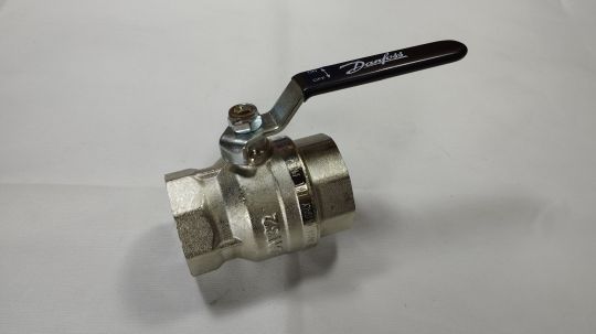 065B3091 Кран шар лат BVR-A нк Ду32 Ру25 м/м полн рыч Danfoss