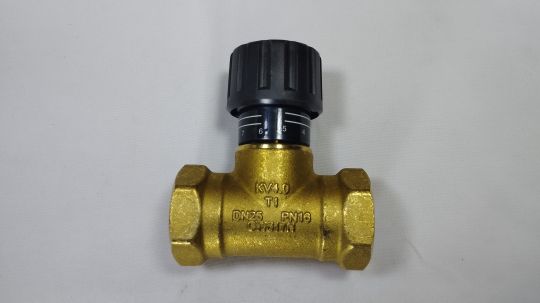 003Z2233 Балансировочный Клапан Danfoss USV-S Ду25 Ру16 ручной, латунь м/м Kvs4