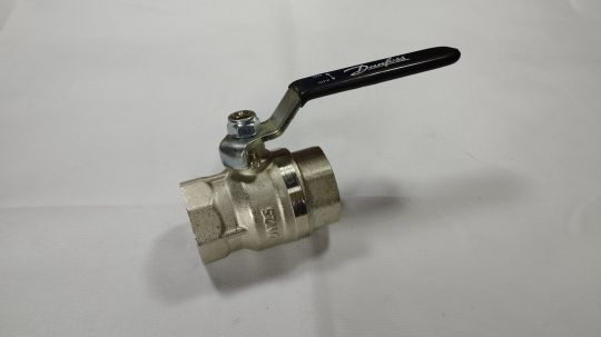 065B3090 Кран шар лат BVR-A нк Ду25 Ру25 м/м полн рыч Danfoss