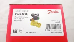003Z4035 Клапан балансировочный ручной MSV-B Ду40 Danfoss