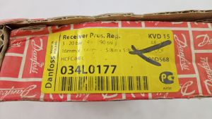 034L0177 Клапан регулятор давления KVD 15, -45 - 130 °C, 28 бар, 3,0 - 20,0 бар, KVS 1,750 м3/час, вход/выход 16 мм, под пайку, ODF, сервисный порт