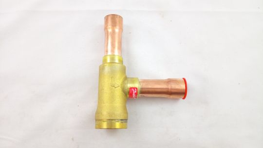020-1020 Клапан обратный, тип NRV 22S, -50 - 140 °C, 46 бар, KVS 8,500 м3/ч, 22 мм, под пайку, ODF, угловой корпус