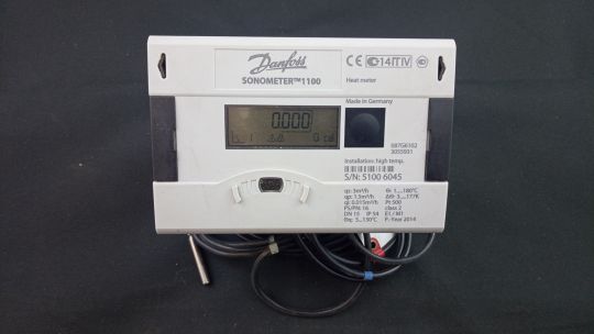 087G6102 теплосчетчик ультразвук. квартирн. муфт. SONOMETER 1100 Ду15 G=1,5m3/h под. DANFOSS