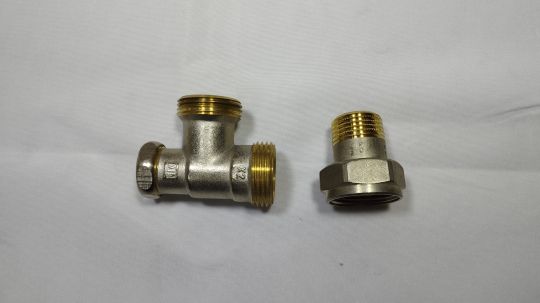 003L0353 Danfoss Клапан запорный RLV-S 15 угловой, наружная резьба