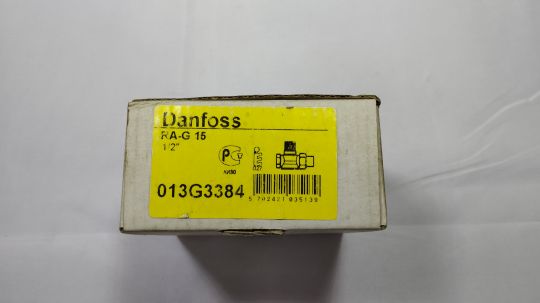 013G3384 Клапан RA-G 15 для однотрубной системы, Ду 15 мм, Kv 0,48-1,4 м3/ч, kvs 2,06 м3/ч, Py 10 бар, Тмакс 120°C, стандарт D, прямой